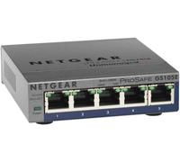 NETGEAR 5 Port Gigabit Ethernet Managed Network Switch (GS105E) - Ethernet Spli