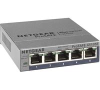 NETGEAR 5 Port Gigabit Ethernet Managed Network Switch (GS105E) - Ethernet Split