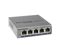 NETGEAR 5-Port Gigabit Ethernet Plus Switch (GS105Ev2) - Managed, Desktop or Wall Mount, and Limited Lifetime Protection