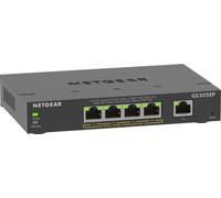 NETGEAR 5-Port Gigabit Ethernet PoE+ Plus Switch (GS305EP) Managed L2/