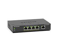 NETGEAR PoE Switch 5 Port Gigabit Ethernet Plus Network Switch (GS305EPP) - with 4 x PoE+ @ 120W, Desktop or Wall Mount
