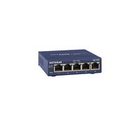 NETGEAR 5 Port Gigabit Network Switch (GS105) - Ethernet Splitter - Ethernet Switch - Ethernet Hub - Plug-and-Play - Silent Operation - Desktop or