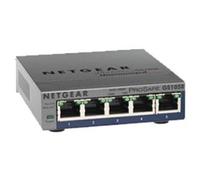 NETGEAR 5-Port Gigabit Smart Managed Plus Switch, Vlan, QoS, ProSAFE Lifetime Protection (GS105E)