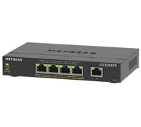 NETGEAR - 5 Port PoE+ Ethernet Plus Gigabit Managed Switch, 120W PoE Budget