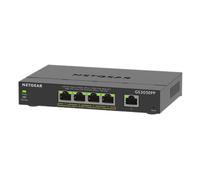 NETGEAR - 5 Port PoE+ Ethernet Plus Gigabit Managed Switch, 120W PoE Budget