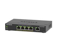 NETGEAR - 5 Port PoE+ Ethernet Plus Gigabit Managed Switch, 63W PoE Budget
