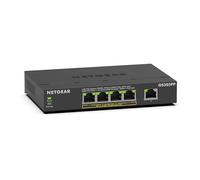 NETGEAR 5 Port PoE Switch GS305PP - Ethernet Splitter - Ethernet Switch - Ethernet Hub - Plug-and-Play - Silent Operation - Desktop or Wall Mount