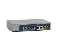 NETGEAR 8-port Ultra60 PoE++ Multi-Gigabit (2.5G) Ethernet Plus Switch Managed L2/L3 2.5G Ethernet (100/1000/2500) Power over Ethernet (PoE) Grey