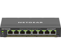 NETGEAR 8-Port Gigabit Ethernet High-Power PoE+ Plus Switch (GS308EPP)