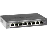 NETGEAR 8 Port Gigabit Ethernet Managed Network Switch (GS108E) - Ethernet Spli