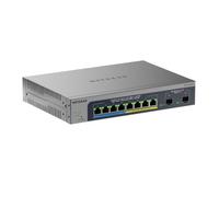 NETGEAR 8-Port Multi-Gig PoE Ethernet Smart Managed Switch (MS110TXUP) | 8 x 2.5G Ultra60 PoE++ Ports @ 230W, 2 x 10G SFP+, Optional Insight Cloud Management, Desktop or Rack Mount