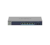 NETGEAR 8-Port Multi-Gigabit/10g Ethernet Ultra60 PoE++ Smart Managed Pro Switch with 2 SFP+ Ports (MS510TXUP)