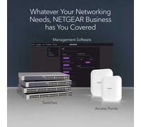 NETGEAR 8 Port Multi Gigabit Network Switch (GS108MX) | Unmanaged 10GB Switch | 8x 1GB | 1x 10GB RJ45 Uplink | Desktop, Wall or Rackmount