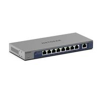 NETGEAR 8 Port Multi Gigabit Network Switch (GS108MX) | Unmanaged 10GB Switch | 8x 1GB | 1x 10GB RJ45 Uplink | Desktop, Wall or Rackmount