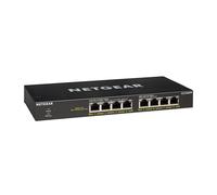 NETGEAR 8 Port PoE Switch GS308PP - Ethernet Splitter - Ethernet Switch - Ethernet Hub - Plug-and-Play - Silent Operation - Desktop or Wall Mount