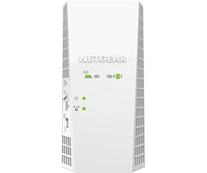 Netgear EX6410 AC1900Mbps WiFi Extender Booster, Ethernet Port, EasyMesh, Range Extender, Internet Booster, Access Point, Works with Any Router, App Control Easy Setup, UK Plug