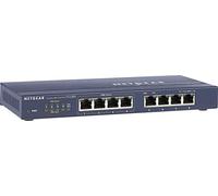 Netgear FS108PNA 8-Port Fast Ethernet 10/100 Unmanaged PoE Switch, with 4 x PoE at 53 W, Desktop and ProSAFE Lifetime Protection