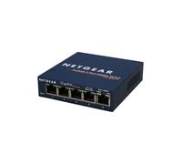 NETGEAR GS105GE LAN Switch 5 Port Netzwerk Switch (Plug-and-Play Gigabit Switch