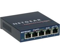 NETGEAR GS105GE LAN Switch 5 Port Netzwerk Switch (Plug-and-Play Gigabit Switch