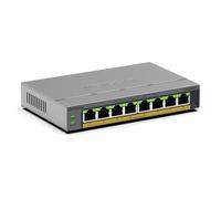 NETGEAR GS108EPP Unmanaged Gigabit Ethernet (10/100/1000) Power over Ethernet (PoE) Desktop/Wall-Mounting Grey