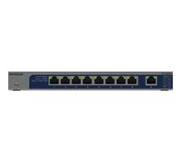 NETGEAR 10-Port Network Switch (GS108MX) - with 8 x 1G, 1 x Multi-gig SFP, Desktop, Wall or Rackmount, and Limited Lifetime Protection