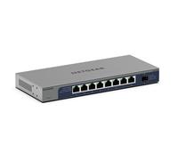 NETGEAR 8-Port 1G/10G Gigabit Ethernet Unmanaged Switch (GS108X) - With 1 x 10G SFP+, Desktop or Rackmount, and Limited Lifetime Protection