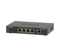 NETGEAR Plus GS305EPP - Switch - smart - 5 x 10/100/1000 (4 PoE+) - desktop, wall-mountable - PoE+ (120 W)