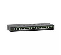 NETGEAR GS316 Unmanaged L2 Gigabit Ethernet (10/100/1000) Black