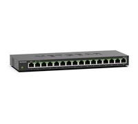 NETGEAR GS316 Unmanaged L2 Gigabit Ethernet (10/100/1000) Black