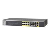 NETGEAR GS516TP-100EUS ProSAFE 16 Port Gigabit PoE/PD Smart Ethernet Switch with 8 PoE-Capable Ports and 2 PD