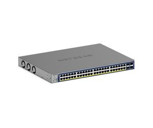 NETGEAR GS752TXP-300EUS 52-Port PoE Gigabit/10G Stackable Smart Sw...