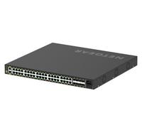 NETGEAR GSM4248P-100EUS network switch Managed L2/L3/L4 Gigabit Ethernet (10/100/1000) Power over Ethernet (PoE) Black