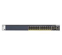 NETGEAR M4300-28G-PoE+ 24x1G PoE+ 2x10GBASE-T 2xSFP+ Stackable Switch 1,000W PSU (GSM4328PB-100NES)