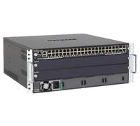 NETGEAR M6100-44G3-POE+ Managed L2/L3/L4 Gigabit Ethernet (10/100/1000) Power over Ethernet (PoE) 4U Black, Grey