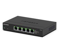 NETGEAR 5 Port 2.5GB Switch MS305E, Multi-Gigabit Managed Ethernet Switch, 5 x 1G and 2.5G Ports, Desktop or Wall Mount