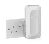 NETGEAR WiFi 6 Range Extender (EAX12) - Add up to 960 sq. ft., 15 Devices - AX1600 Dual-Band Wireless Signal Booster & Repeater (up to 1.6 Gbps Speed), WPA3 Security, Smart Roaming