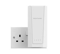 NETGEAR Nighthawk WiFi 7 Extender EXS27, Adds up to 1,200 sq ft, 5 Gbps | Mesh WiFi Booster Range Extender, Easy Set Up, 45 devices, Works with any Router, 2.5G Ethernet Port, Dual-band, BE5000