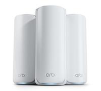 NETGEAR Orbi WiFi 7 Mesh System (770 Series) | Extend Coverage up to 8,000 sq. ft. | 100 Devices | Up to 11Gbps Speed | Tri-band Router + 2 Satellite Extenders (RBE773)