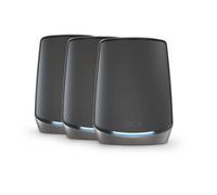NETGEAR Orbi 860 AX6000 WiFi System black edition Tri-band (2.4 GHz / 5 GHz / 5 GHz) Wi-Fi 6 (802.11ax) 4 Internal