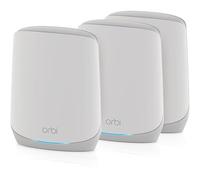 NETGEAR Orbi RBK763S Tri-band (2.4 GHz / 5 GHz / 5 GHz) Wi-Fi 6 (802.11ax) White 7 Internal