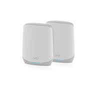 NETGEAR Orbi RBK762S Tri-band (2.4 GHz / 5 GHz / 5 GHz) Wi-Fi 6 (802.11ax) White 5 Internal