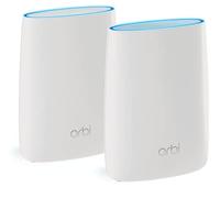 NETGEAR Orbi Tri-band Whole Home Mesh WiFi System with 3Gbps Speed (RBK50) - Router & Extender Replacement Covers Up to 5,000 sq. ft., 2-Pack Includes 1 Router & 1 Satellite White