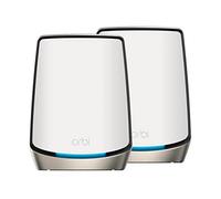 NETGEAR Orbi 860 Tri-Band WiFi 6 Mesh 10 Gig Port 1-year NETGEAR Armor 2-Pack