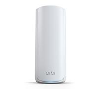NETGEAR Orbi Tri-band WiFi 7 Mesh Add-on Satellite (RBE770) - Works with Orbi RBE772 & RBE773 - Adds Coverage up to 2, 750 sq. ft. - 2.5 Gig Internet Port, BE11000 802.11be (up to 11Gbps)