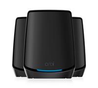 NETGEAR Orbi WiFi 6 Mesh System (RBK863SB), AX6000 Tri-Band Router & 2 Satellit