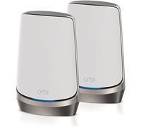 NETGEAR Orbi WiFi 6E Mesh System (RBKE962) - Quad-Band WiFi 6E Router with 1 Satellites | Coverage up to 6.000 sq. ft, 200 Devices | Ultra-Fast Speeds up to 10.8Gbps (AXE11000) | Simple Set Up