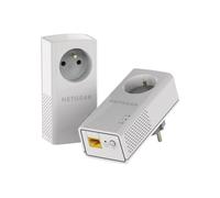 Netgear - PLP1000-100FRS Adapters - White white CPL 1000 Mbps