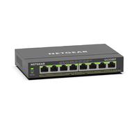 NETGEAR PoE Switch 8 Port Gigabit Ethernet Plus Network Switch (GS308EP) - with 8 x PoE+ @ 62W - Desktop or Wall Mount