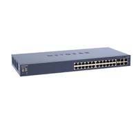 NETGEAR ProSafe 24 Port Fast (10/100) Stackable Switches with 4 x Gigabit Ports