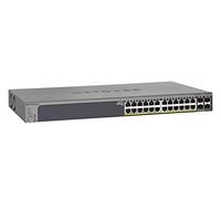 Netgear ProSAFE 24 Port Gigabit Smart Switch with PoE and 4 SFP Ports